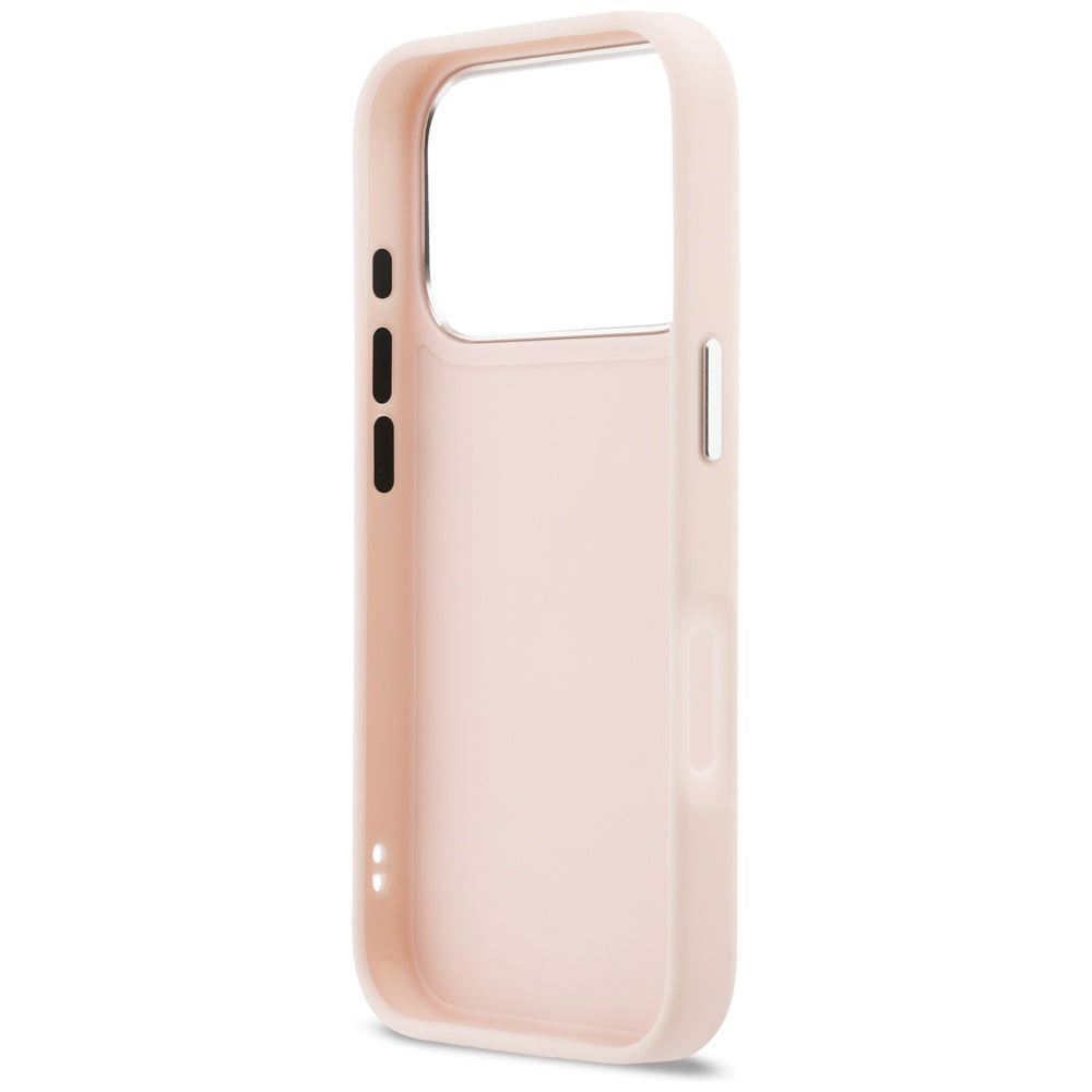 Hülle für Apple iPhone 17 Pro, Karl Lagerfeld, Karl & Choupette Print mit Tasche, Rosa