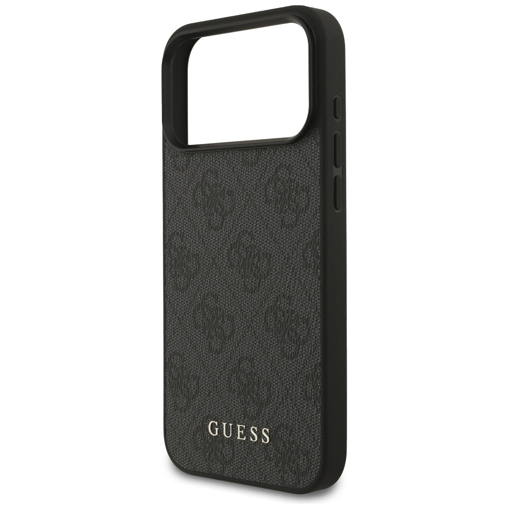 Hülle für Apple iPhone 17 Pro Max, Guess, 4G Classic, Schwarz