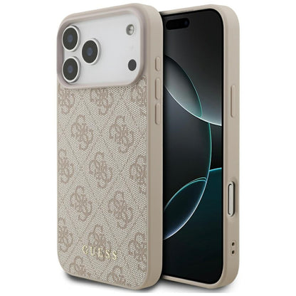 Hülle für Apple iPhone 17 Pro Max, Guess, 4G Classic, Rosa