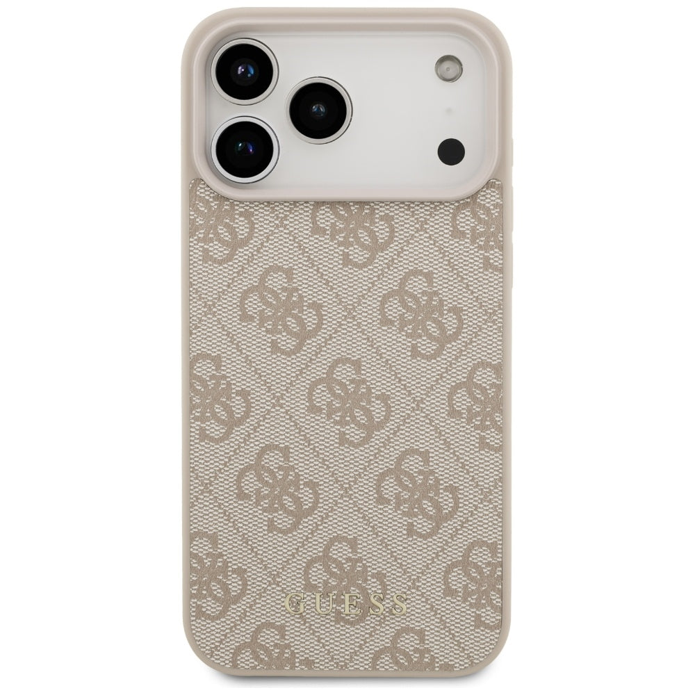 Hülle für Apple iPhone 17 Pro Max, Guess, 4G Classic, Rosa
