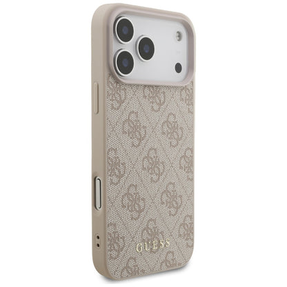 Hülle für Apple iPhone 17 Pro Max, Guess, 4G Classic, Rosa