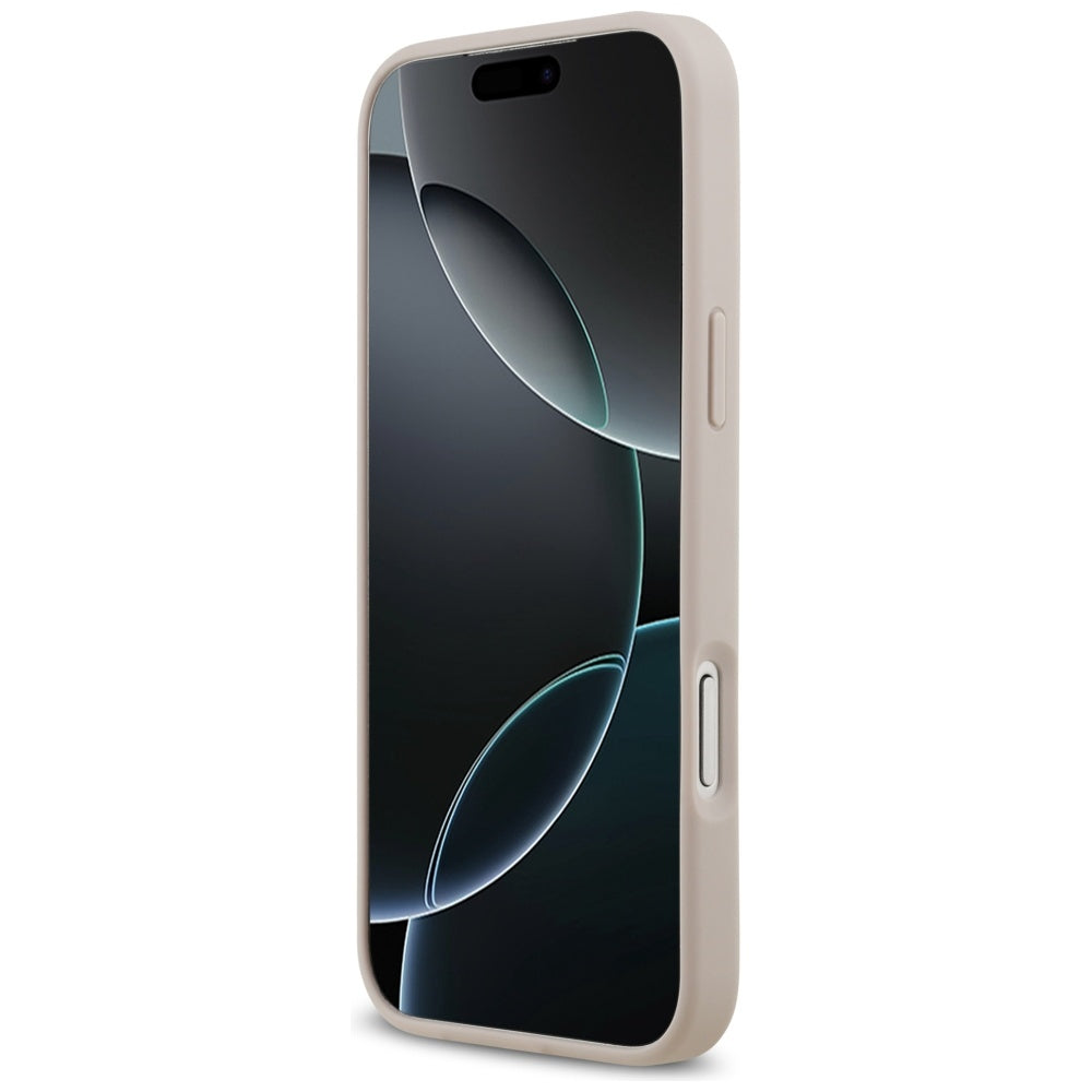 Hülle für Apple iPhone 17 Pro Max, Guess, 4G Ring Stand, Braun