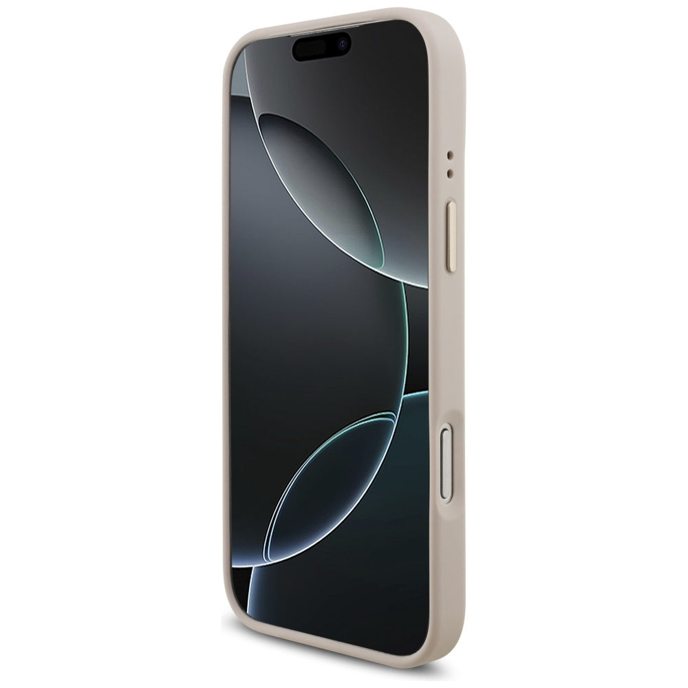 Hülle für Apple iPhone 17 Pro Max, Guess, Big 4G Classic Logo mit großem Band, Rosa