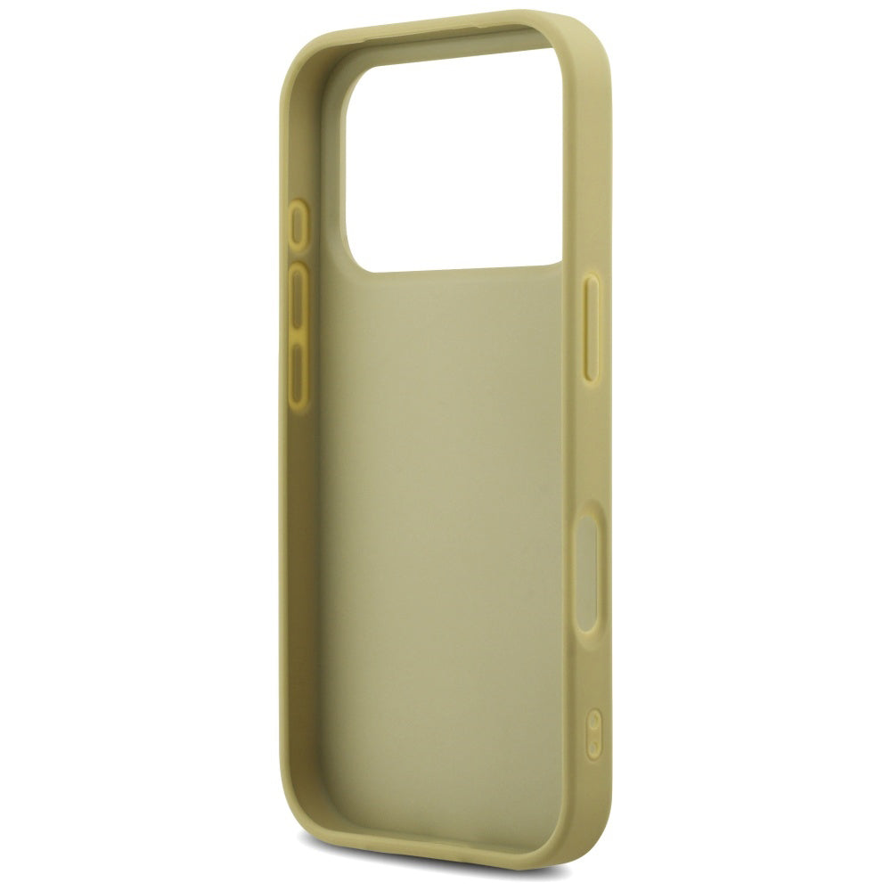 Hülle für Apple iPhone 17 Pro Max, Guess, Fixed Glitter Big 4G, Gold