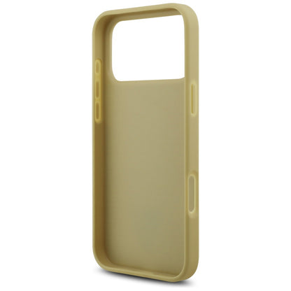 Hülle für Apple iPhone 17 Pro Max, Guess, Rhinestone Triangle Logo, Gold