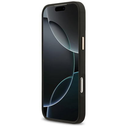 Hülle für Apple iPhone 17 Pro Max, Karl Lagerfeld, Script Logo, Schwarz