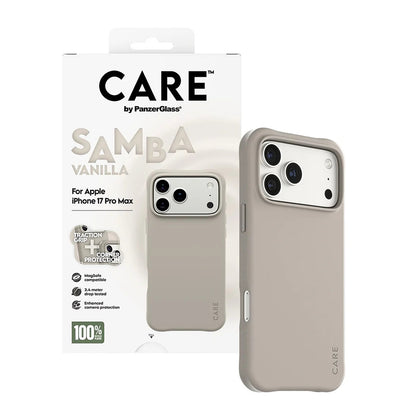 Hülle für Apple iPhone 17 Pro Max, PanzerGlass, Care Fashionable, Beige