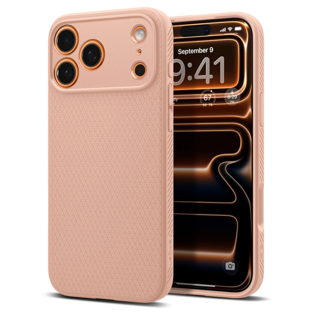 Hülle für Apple iPhone 17 Pro Max, Spigen, Liquid Air, Rosa