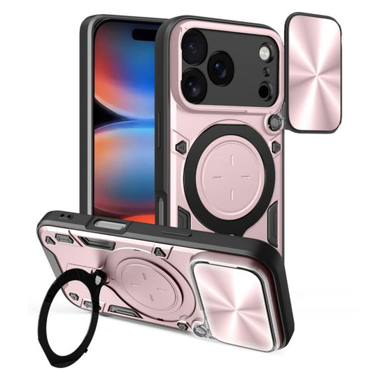Hülle für Apple iPhone 17 Pro Max, Techsuit, CamGuard Pro, Roségold