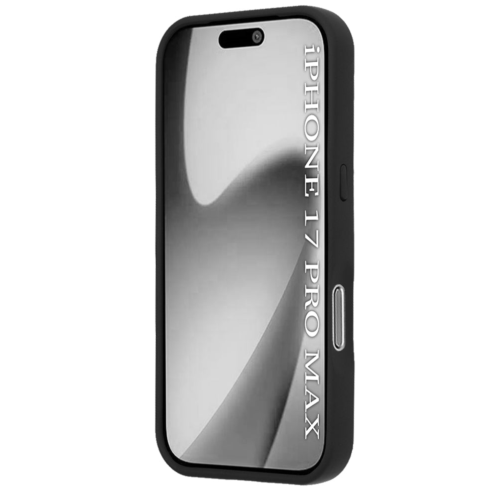 Hülle für Apple iPhone 17 Pro Max, Techsuit, Glinth, Schwarz