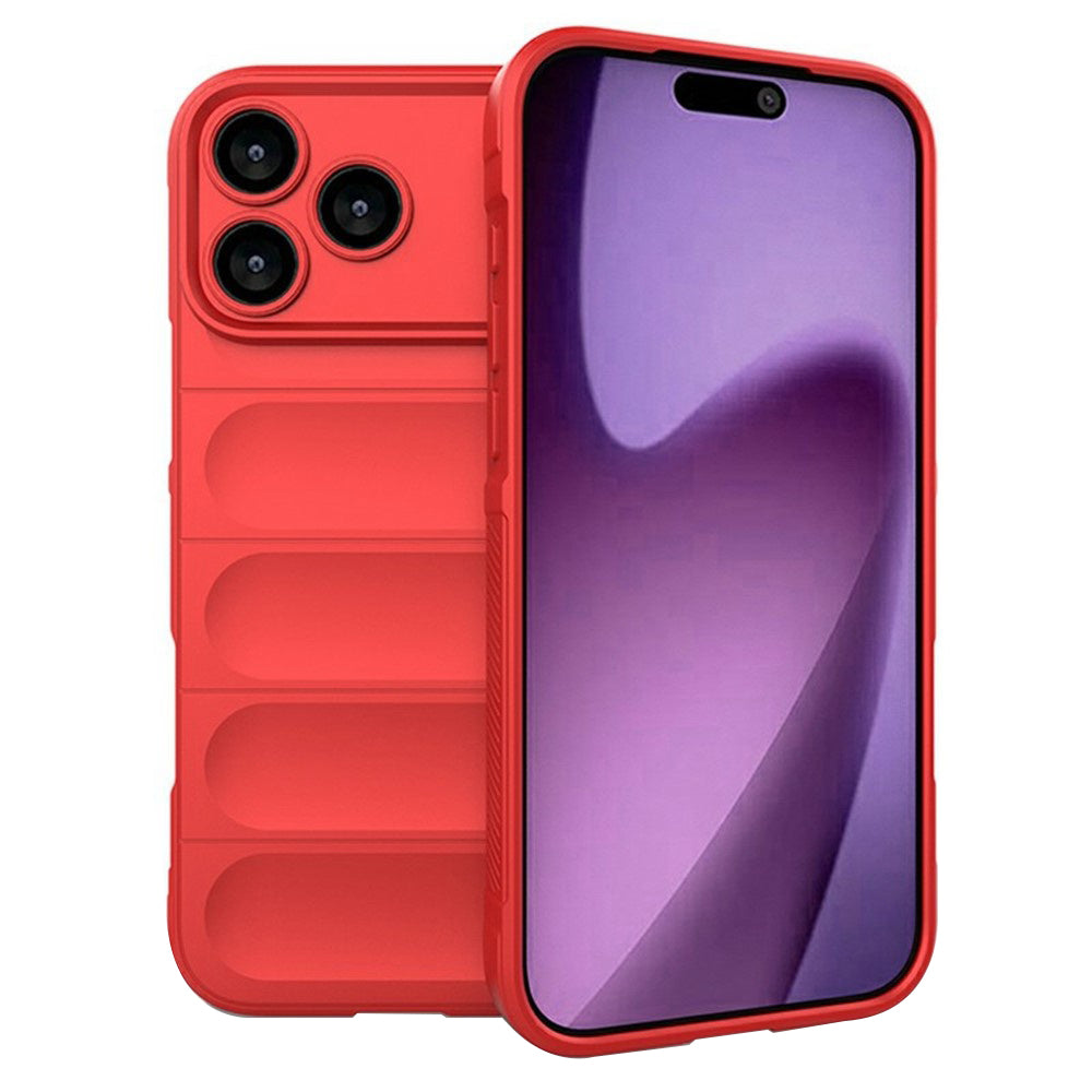 Hülle für Apple iPhone 17 Pro Max, Techsuit, Magic Shield, Rot
