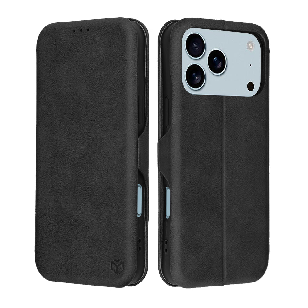 Hülle für Apple iPhone 17 Pro Max, Techsuit, Safe Wallet Plus, Schwarz