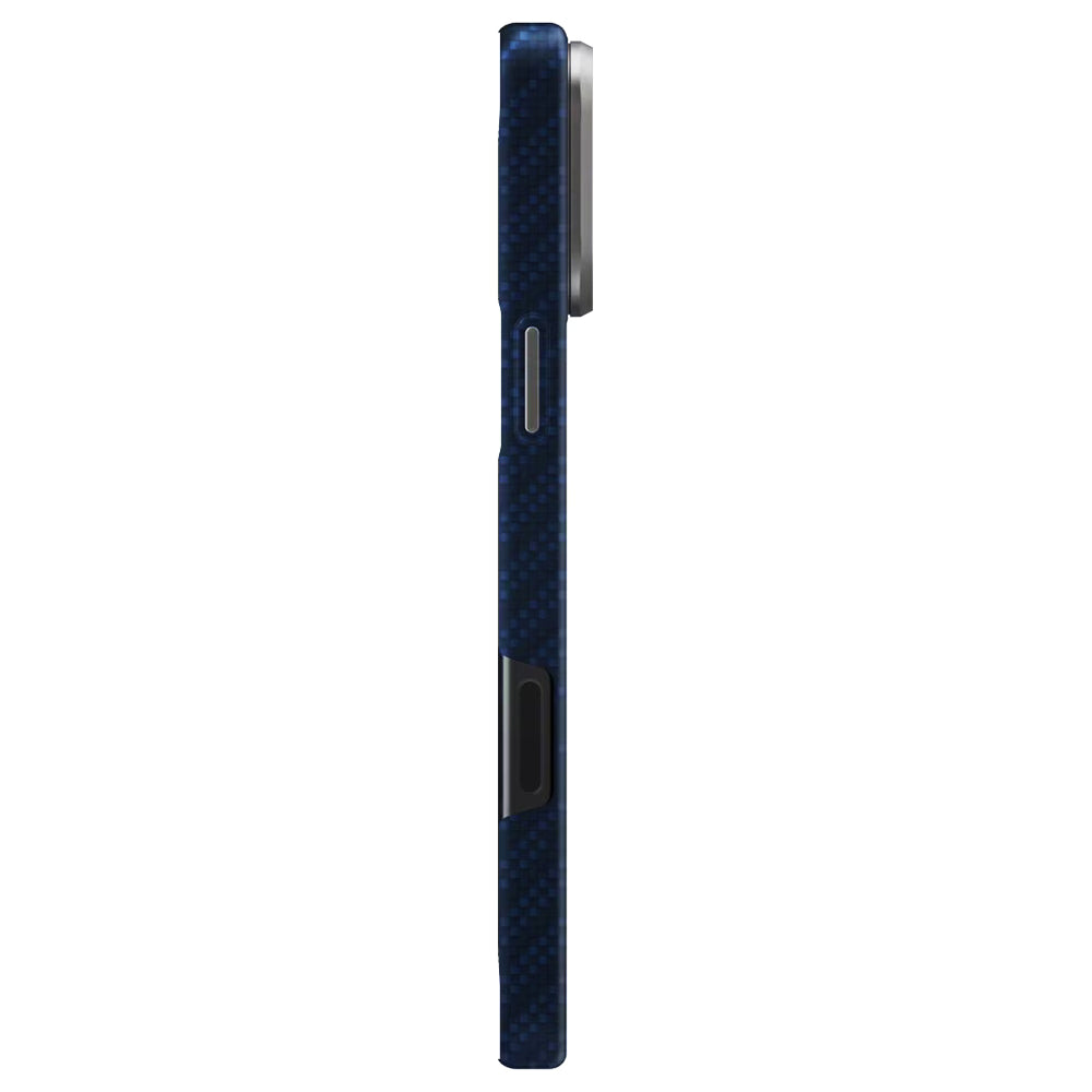 MagSafe Hülle für Apple iPhone 17 Pro Max, UNIQ, Keva MagClick, Marineblau