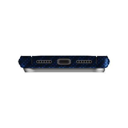 MagSafe Hülle für Apple iPhone 17 Pro Max, UNIQ, Keva MagClick, Denim
