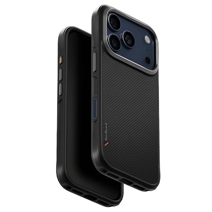 MagSafe Hülle für Apple iPhone 17 Pro Max, UNIQ, Keva MagClick, Schwarz