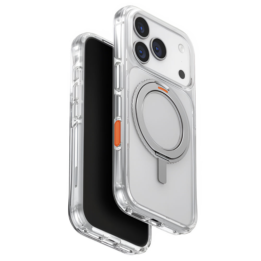 Hülle für Apple iPhone 17 Pro Max, UNIQ, Swivix, Silbern