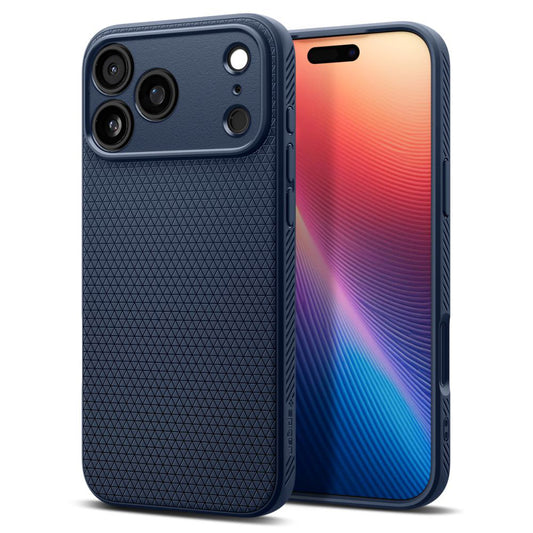 Hülle für Apple iPhone 17 Pro, Spigen, Liquid Air, Marineblau