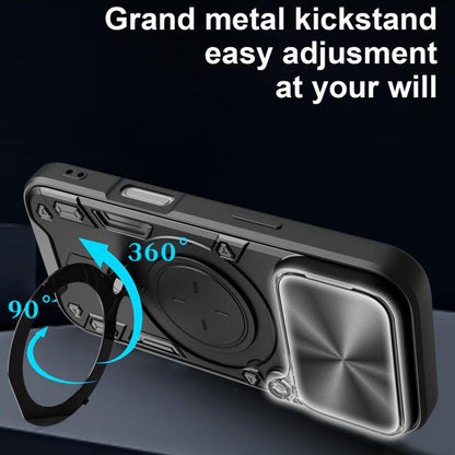 Hülle für Apple iPhone 17 Pro, Techsuit, CamGuard Pro, Schwarz