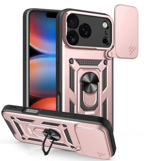 Hülle für Apple iPhone 17 Pro, Techsuit, CamShield, Rosa