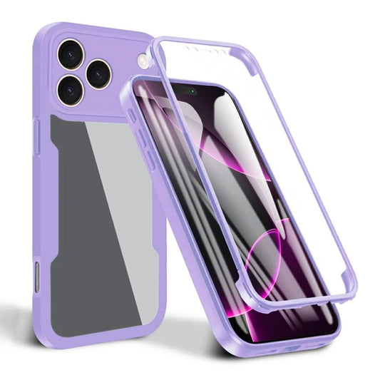 Hülle für Apple iPhone 17 Pro, Techsuit, ColorVerse 360, Lila