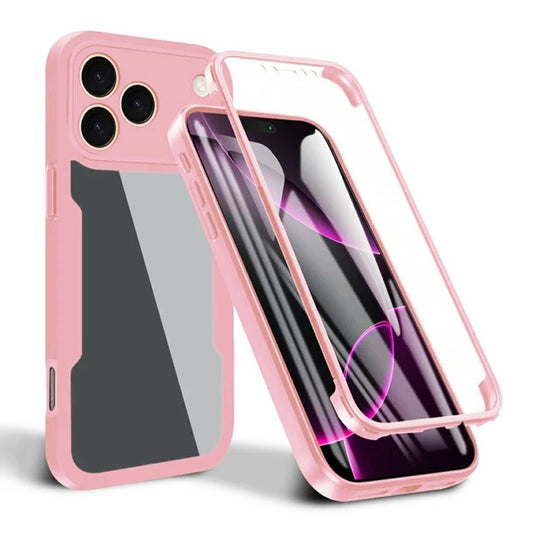 Hülle für Apple iPhone 17 Pro, Techsuit, ColorVerse 360, Rosa