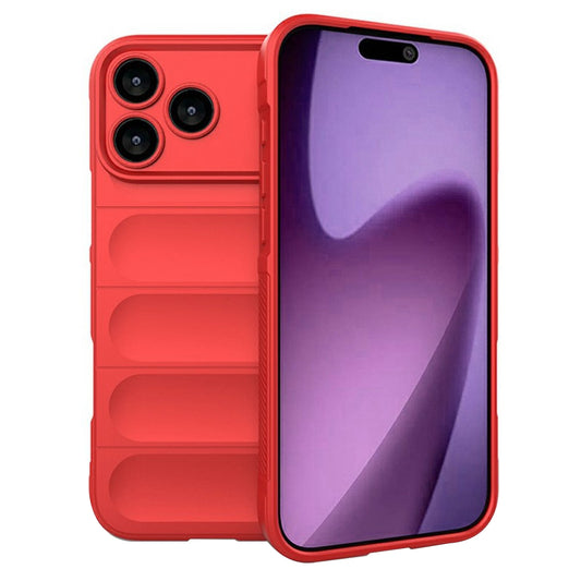 Hülle für Apple iPhone 17 Pro, Techsuit, Magic Shield, Rot