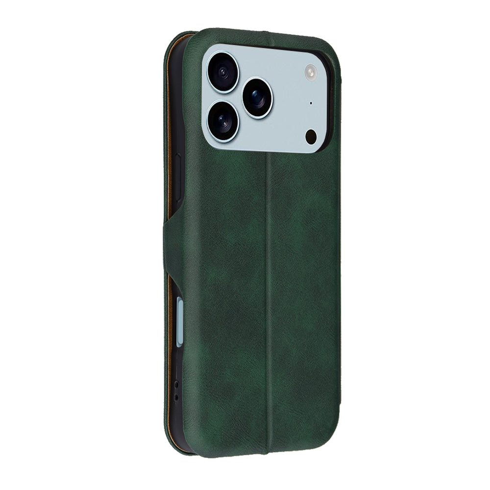 Hülle für Apple iPhone 17 Pro, Techsuit, Safe Wallet Plus, Grün