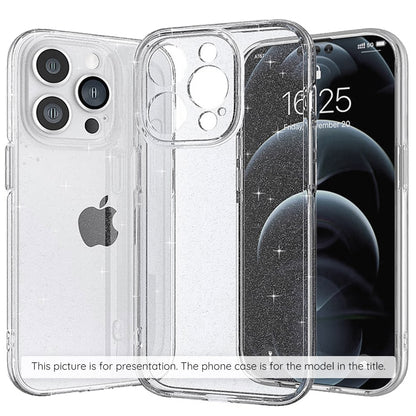 Hülle für Apple iPhone 17 Pro, Techsuit, SparkleSkin, Transparent