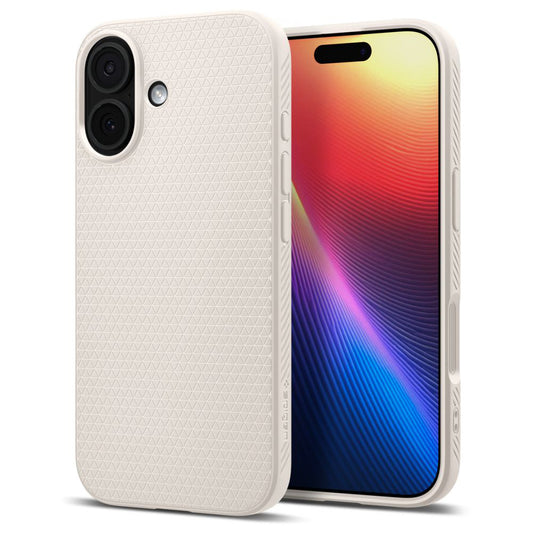Hülle für Apple iPhone 17, Spigen, Liquid Air, Beige