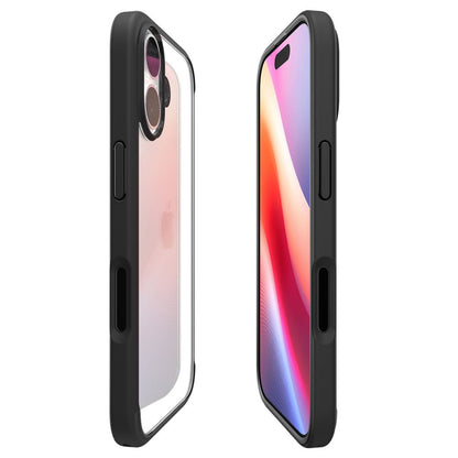 Hülle für Apple iPhone 17, Spigen, Ultra Hybrid, Mattschwarz
