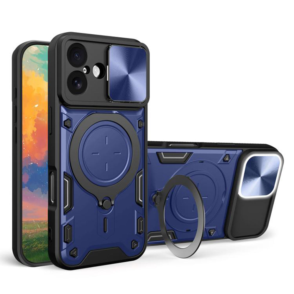 Hülle für Apple iPhone 17, Techsuit, CamGuard Pro, Blau