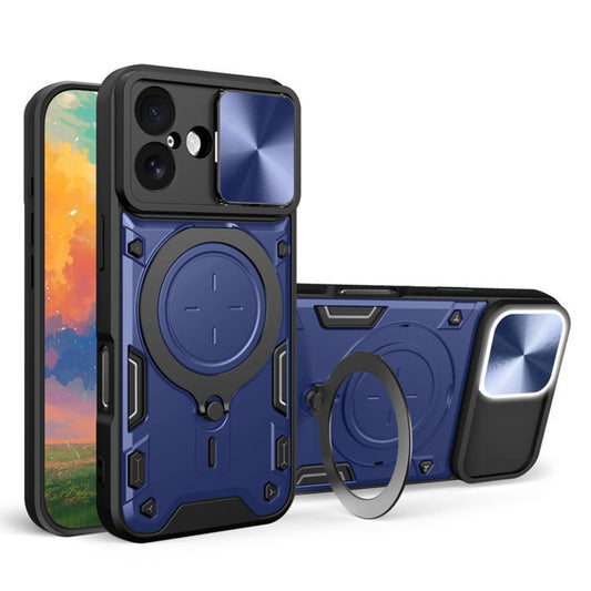 Hülle für Apple iPhone 17, Techsuit, CamGuard Pro, Blau