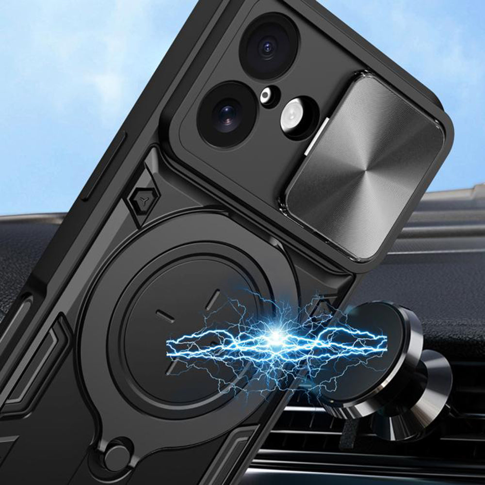Hülle für Apple iPhone 17, Techsuit, CamGuard Pro, Blau