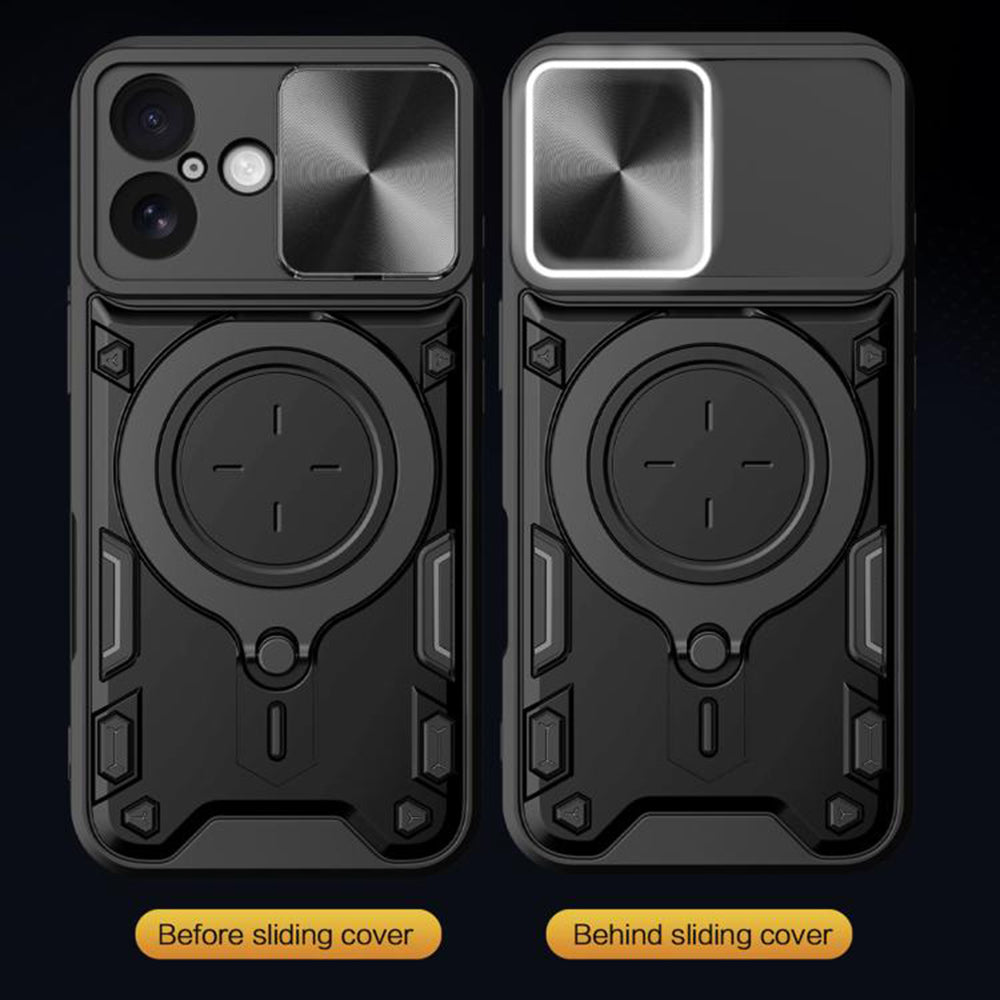 Hülle für Apple iPhone 17, Techsuit, CamGuard Pro, Blau