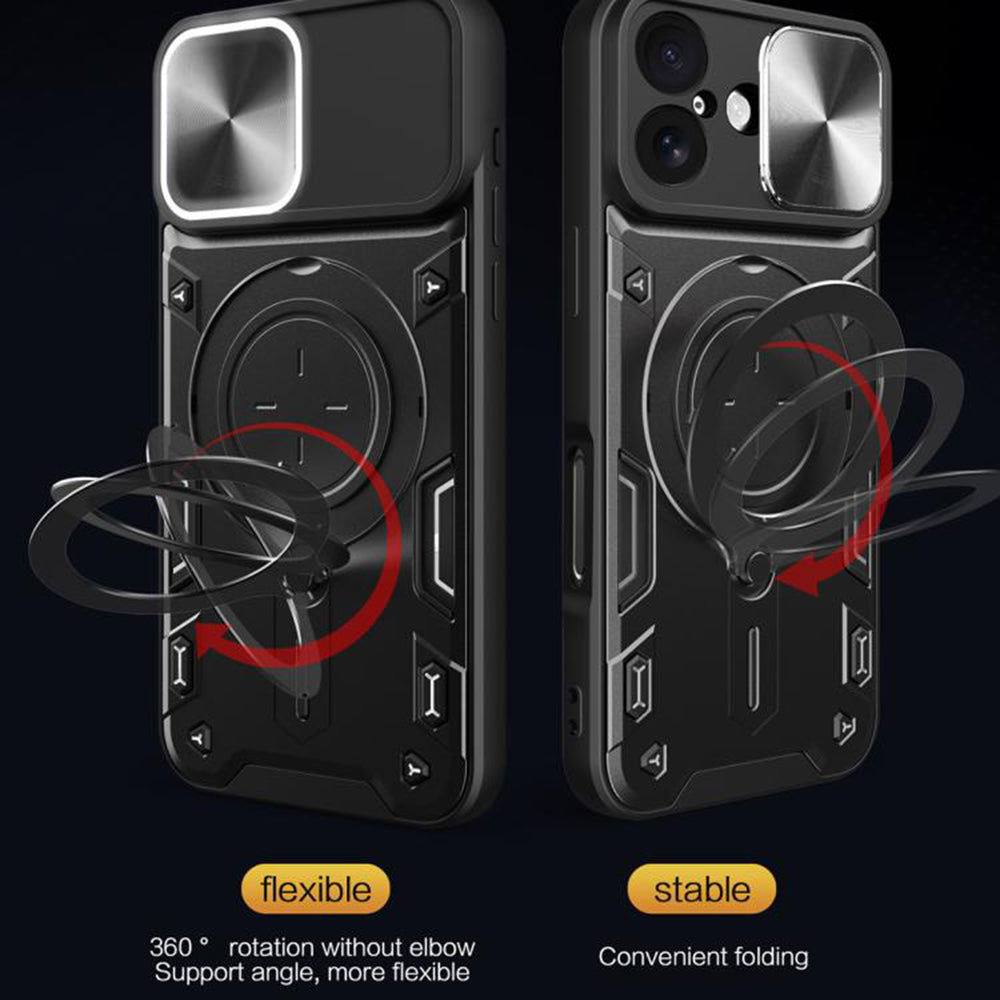 Hülle für Apple iPhone 17, Techsuit, CamGuard Pro, Lila