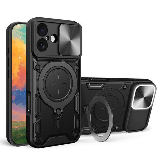 Hülle für Apple iPhone 17, Techsuit, CamGuard Pro, Schwarz