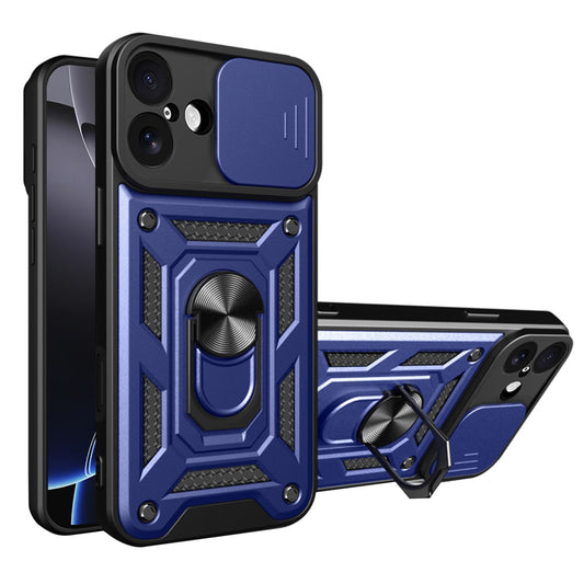 Hülle für Apple iPhone 17, Techsuit, CamShield, Blau