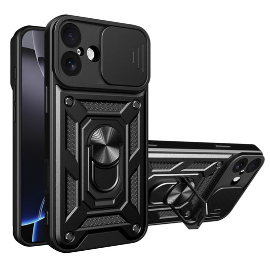 Hülle für Apple iPhone 17, Techsuit, CamShield, Schwarz