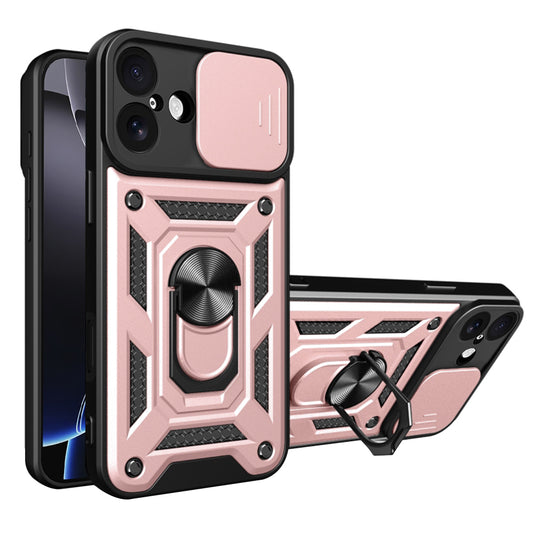 Hülle für Apple iPhone 17, Techsuit, CamShield, Rosa