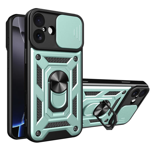 Hülle für Apple iPhone 17, Techsuit, CamShield, Grün