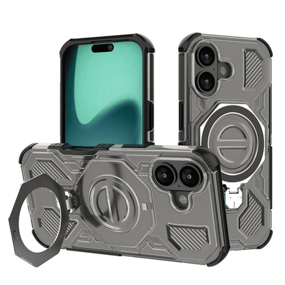 Hülle für Apple iPhone 17, Techsuit, Carbon Shield Pro, Hell Schwarz