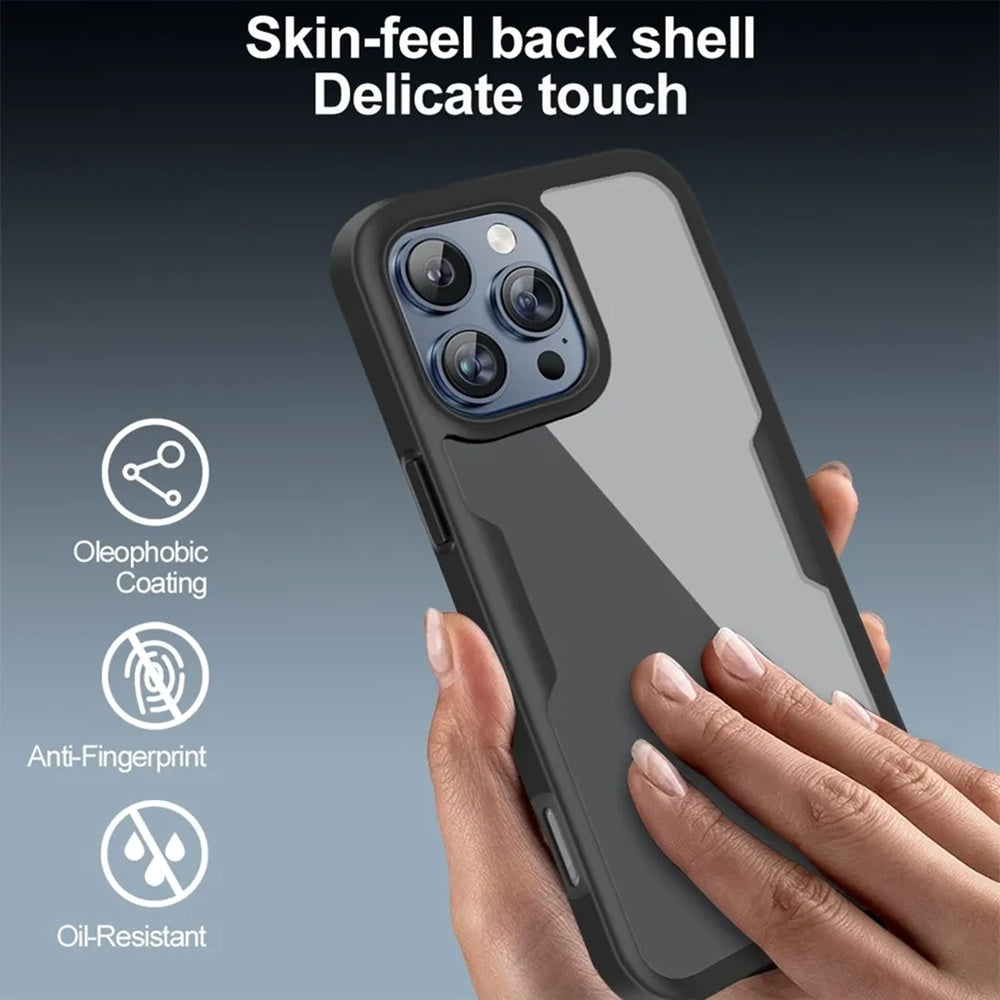 Hülle für Apple iPhone 17, Techsuit, ColorVerse 360, Blau