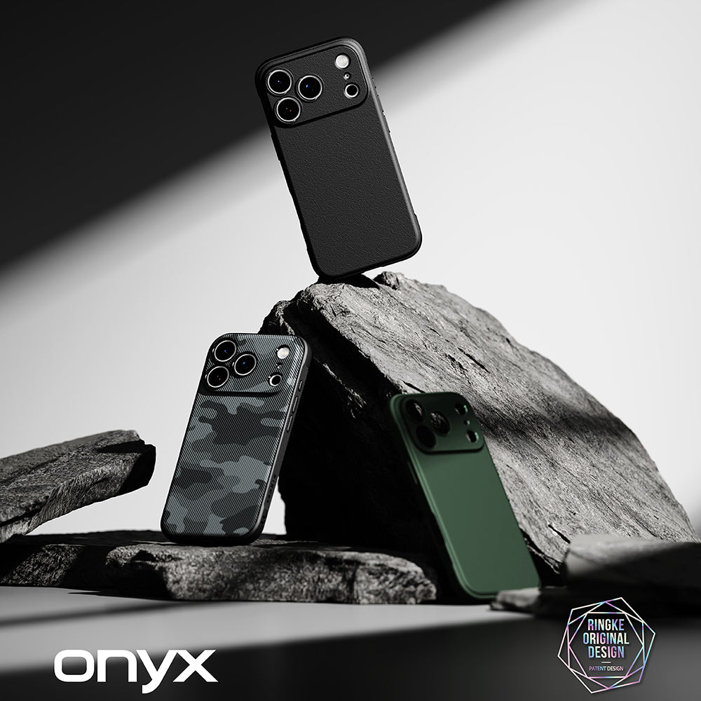 Hülle für Apple iPhone 18 Pro / 17 Pro, Ringke, Onyx, Dunkelgrün