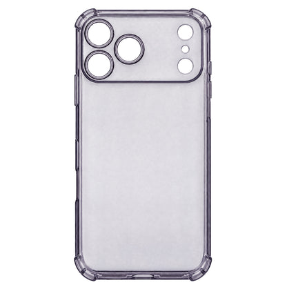 Hülle für Apple iPhone 18 Pro / 17 Pro, Techsuit, stoßfest klar, rauchfarben