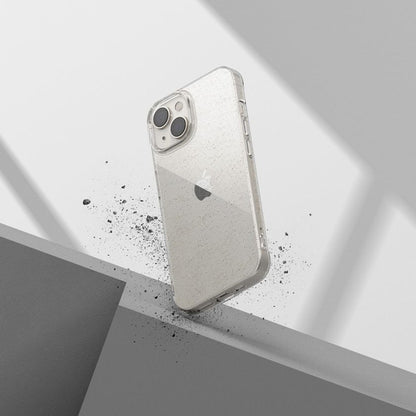 Hülle für Apple iPhone 18 Pro / 17 Pro, Techsuit, SparkleSkin, Transparent