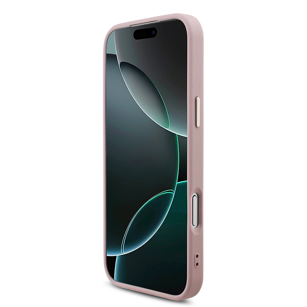 Hülle für Apple iPhone 18 Pro Max / 17 Pro Max, Guess, 4G Big Classic Logo, Rosa