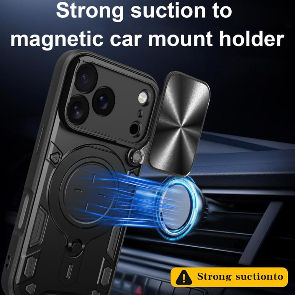 Hülle für Apple iPhone 18 Pro Max / 17 Pro Max, Techsuit, CamGuard Pro, Blau