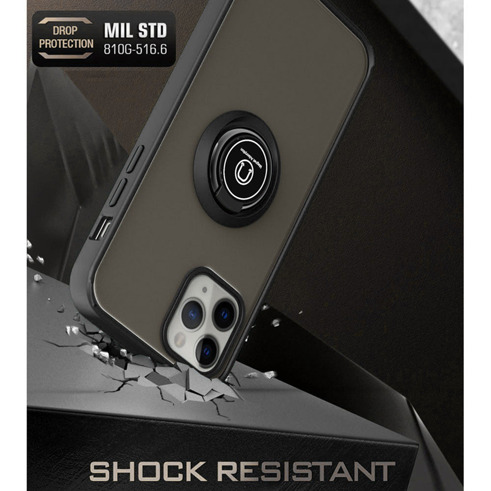 Hülle für Apple iPhone 18 Pro Max / 17 Pro Max, Techsuit, Glinth, Schwarz