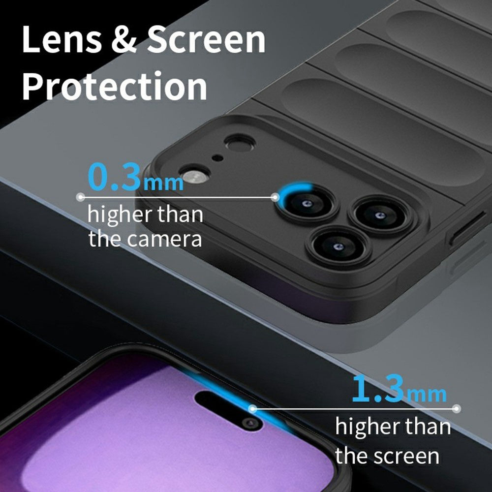 Hülle für Apple iPhone 18 Pro Max / 17 Pro Max, Techsuit, Magic Shield, Grün