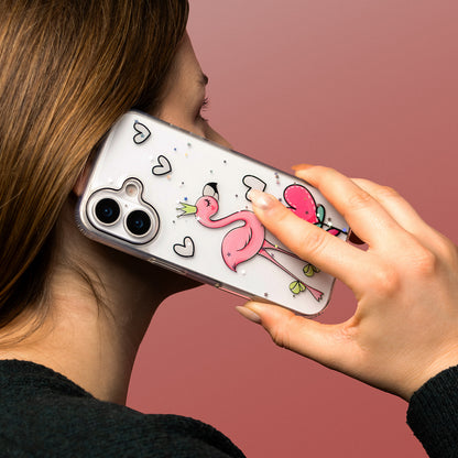 Hülle für Apple iPhone 16 Pro, OEM, Ultra Trendy Love 2, Mehrfarbig